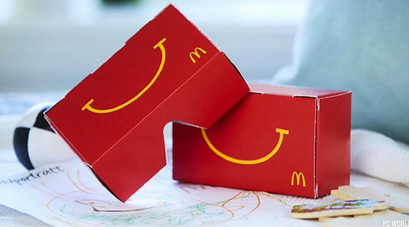 McDonald's new happy meal boxes