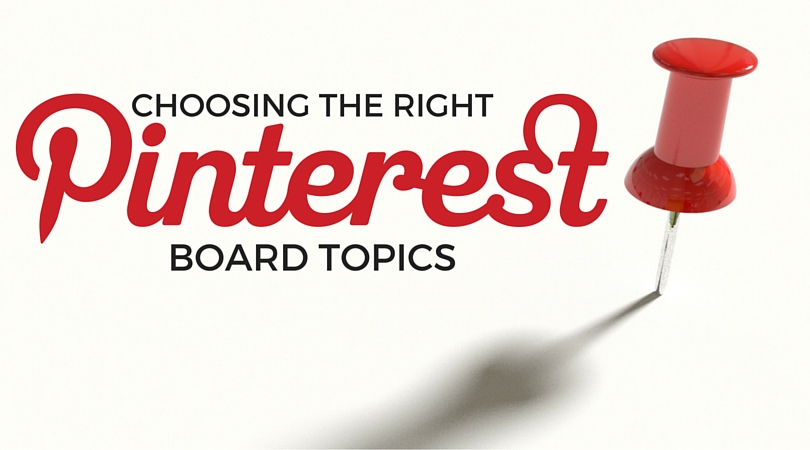 pinterest board topics