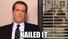 A comedic GIF from The Office
