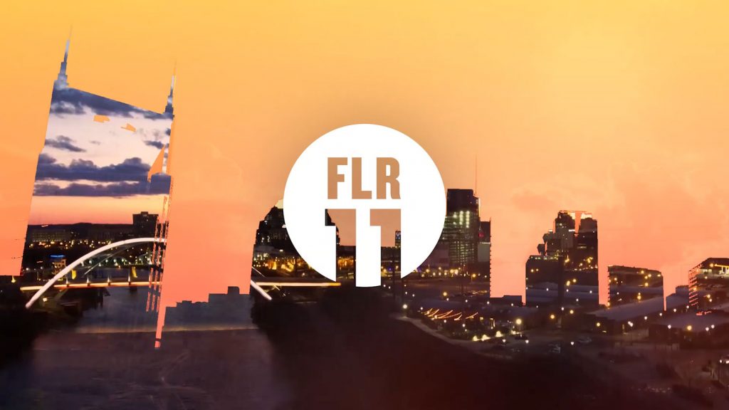 A graphic of the UMG Nashville FLR 11 series logo