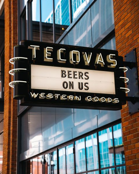 Image of Tecovas storefront at Fifth + Broadway.